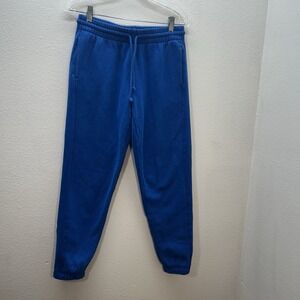 TNA Aritzia Sweatfleece Mega Fit Cozy Fleece Joggers Womens S Blue Sweatpants